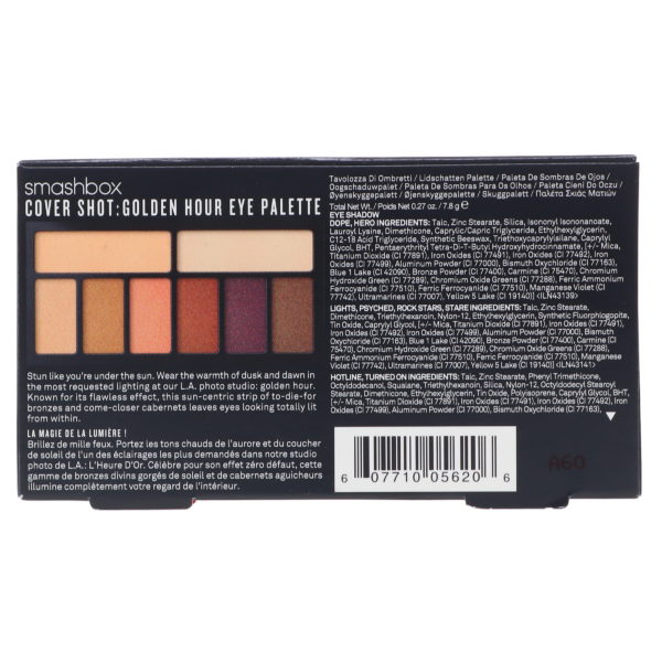 Smashbox Cover Shot Eye Shadow Palette Golden Hour 0.27 oz