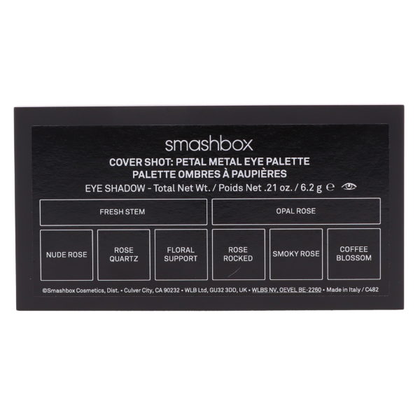 Smashbox Cover Shot Eye Shadow Palette Petal Metal 0.21 oz