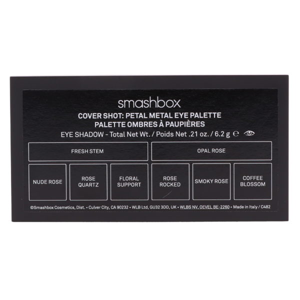 Smashbox Cover Shot Eye Shadow Palette Petal Metal 0.21 oz