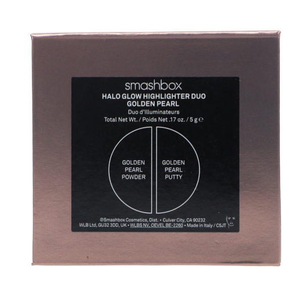Smashbox Halo Glow Highlighter Duo Golden Pearl 0.17 oz