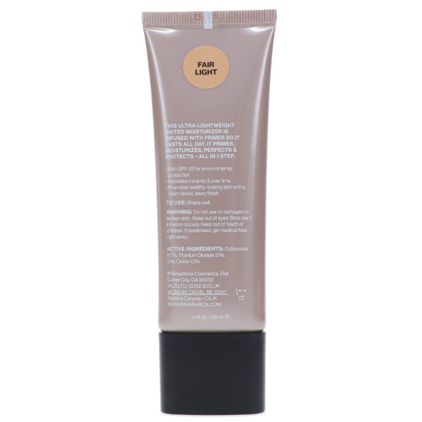 Smashbox Halo Healthy Glow Tinted Moisturizer Broad Spectrum SPF 25 Fair Light 1.4 oz