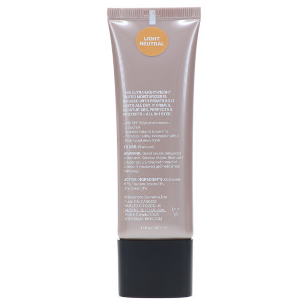 Smashbox Halo Healthy Glow Tinted Moisturizer Broad Spectrum SPF 25 Light Neutral 1.4 oz