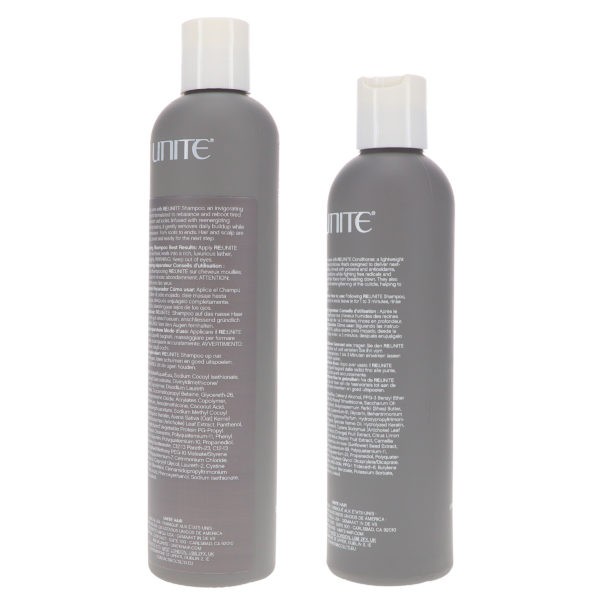 UNITE Hair Re:Unite Shampoo 10 oz & Re:Unite Conditioner 8 oz Combo Pack