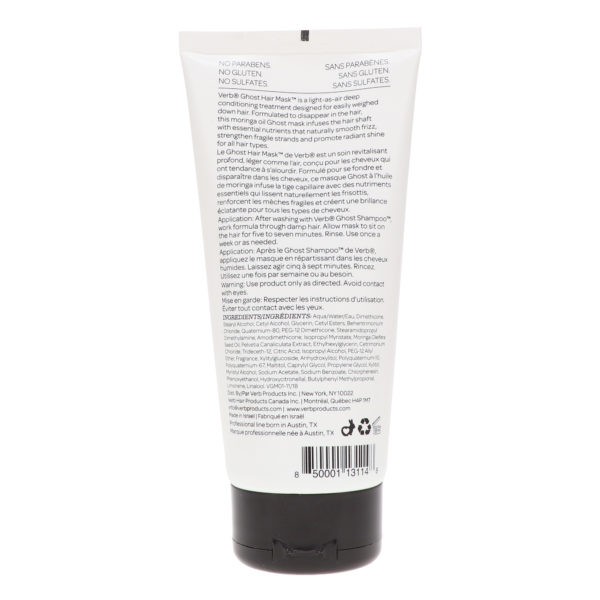 Verb Ghost Hair Mask 6.3 oz 2 Pack