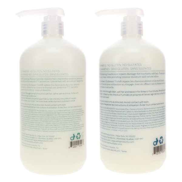 Verb Hydrating Shampoo 32 oz & Hydrating Conditioner 32 oz Combo Pack