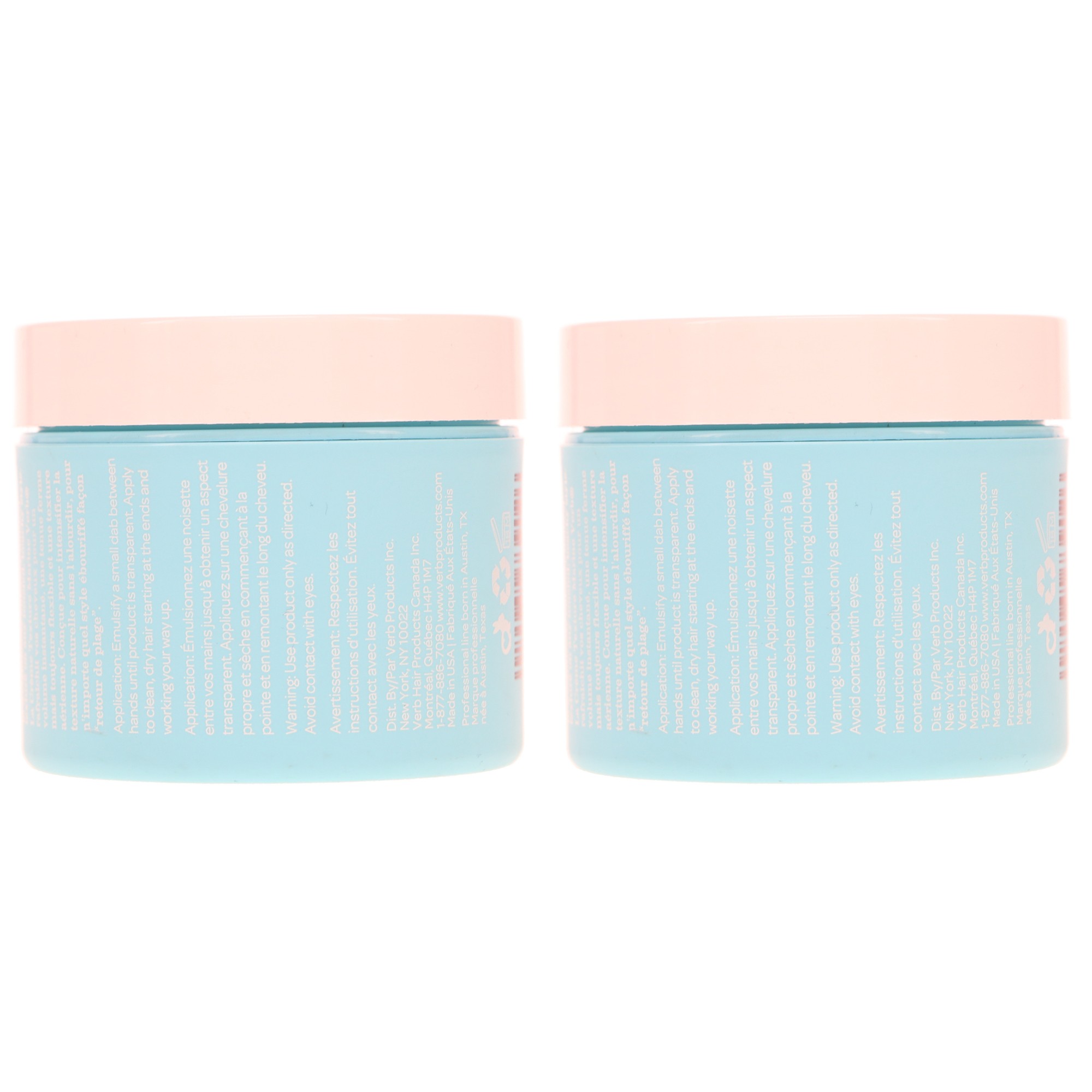 Verb Sea Texture Cream 2 oz 2 Pack