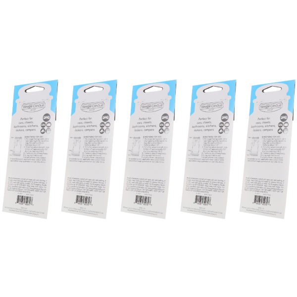 Yankee Candle Car Jar Singles Beach Walk 5 Pack