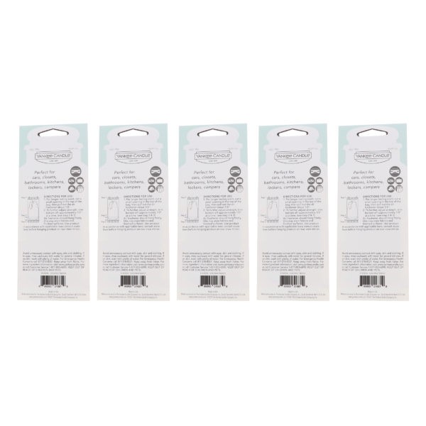 Yankee Candle Car Jar Singles Coconut Beach 5 Pack