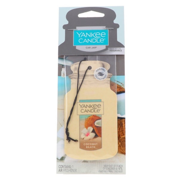 Yankee Candle Car Jar Singles Coconut Beach 5 Pack