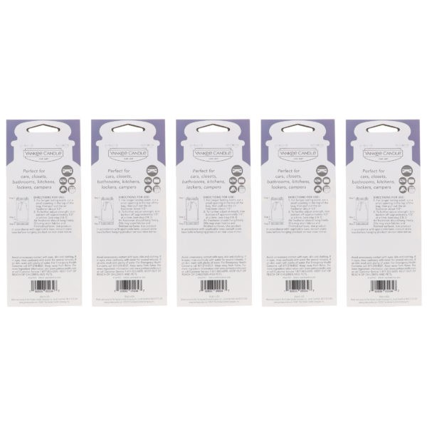 Yankee Candle Car Jar Singles Dr Lavender Oak 5 Pack