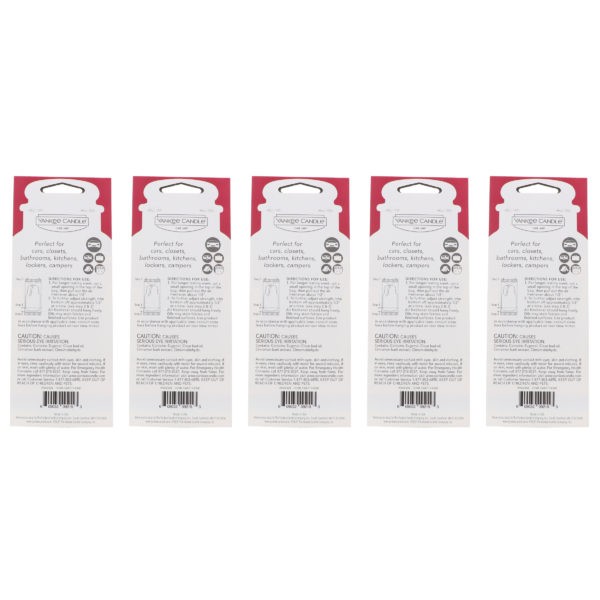 Yankee Candle Car Jar Singles Home Sweet Home 5 Pack