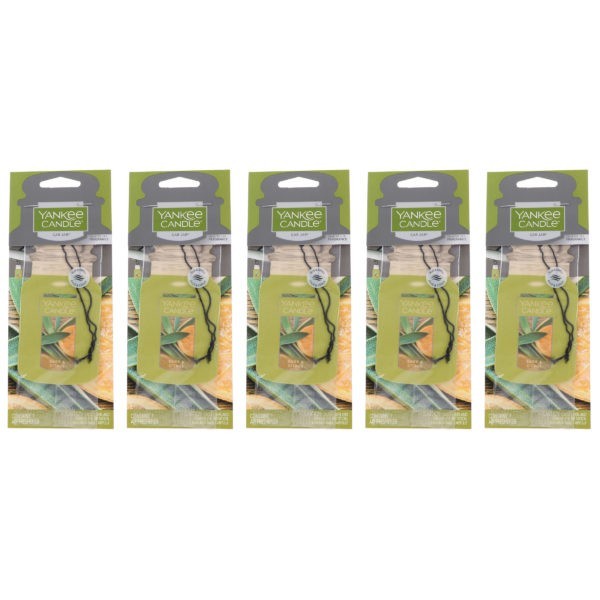 Yankee Candle Car Jar Singles Sage & Citrus 5 Pack