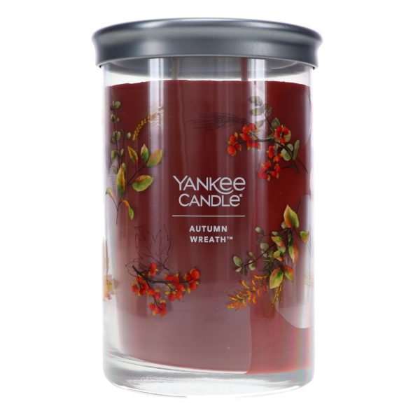 Yankee Candle Signature Large Tumbler Autumn Wreath 20 oz