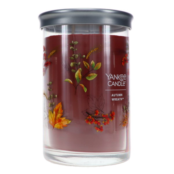 Yankee Candle Signature Large Tumbler Autumn Wreath 20 oz