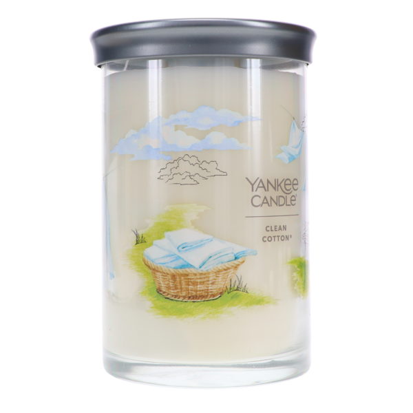 Yankee Candle Signature Large Tumbler Clean Cotton 20 oz