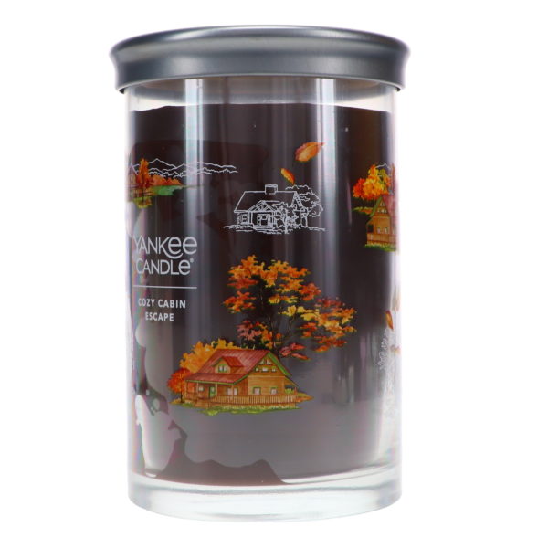 Yankee Candle Signature Large Tumbler Cozy Cabin Escape 20 oz