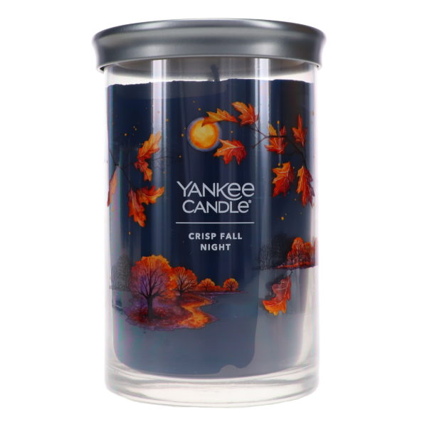 Yankee Candle Signature Large Tumbler Crisp Fall Night 20 oz