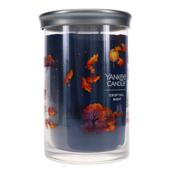 Yankee Candle Signature Large Tumbler Crisp Fall Night 20 oz