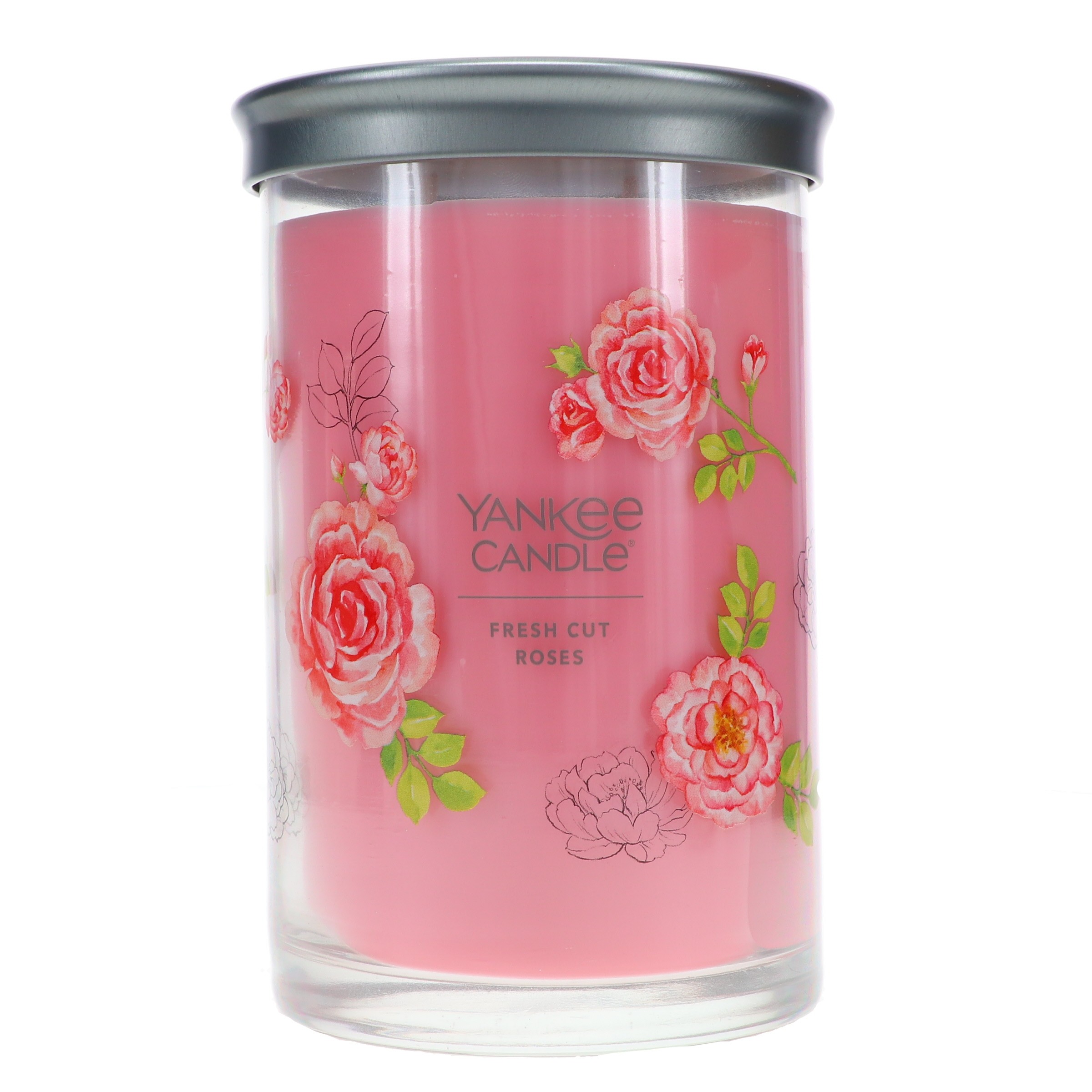 Yankee Candle Signature Large Tumbler Fresh Cut Roses 20 oz