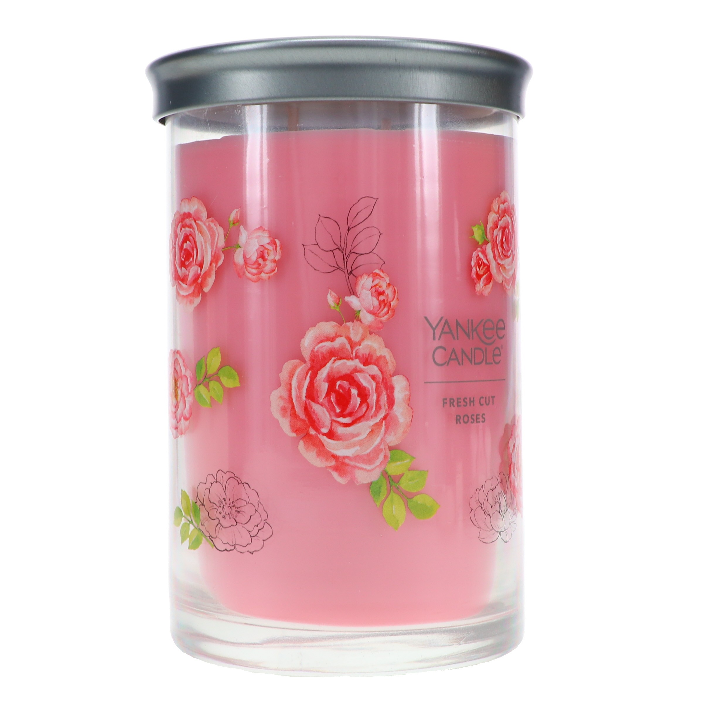 Yankee Candle Signature Large Tumbler Fresh Cut Roses 20 oz