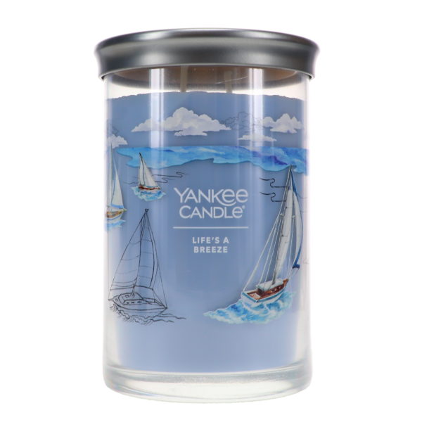 Yankee Candle Signature Large Tumbler Life's A Breeze 20 oz