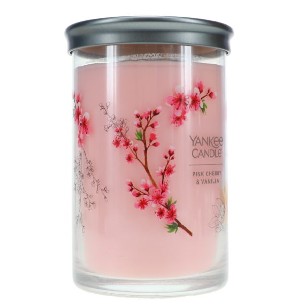 Yankee Candle Signature Large Tumbler Pink Cherry Vanilla 20 oz