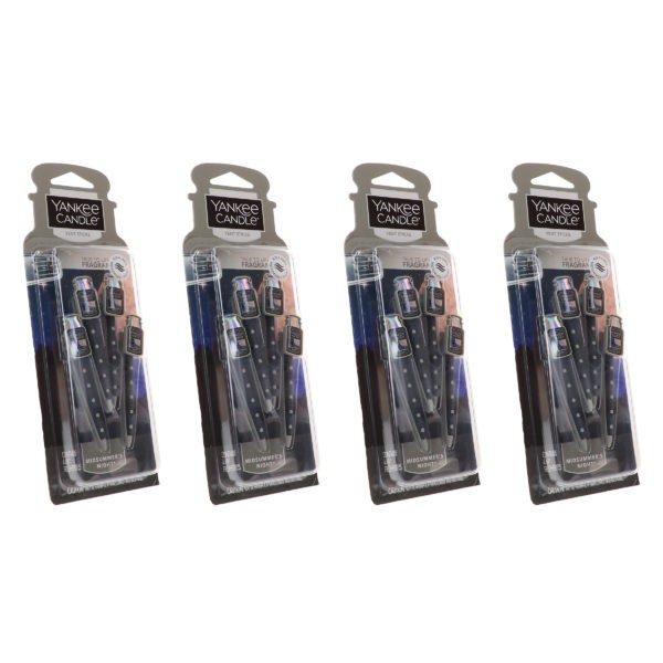 Yankee Candle Vent Sticks Midsummer Night 4 Pack