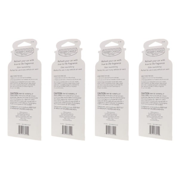 Yankee Candle Vent Sticks Midsummer Night 4 Pack
