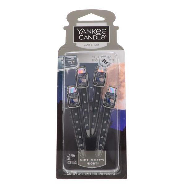 Yankee Candle Vent Sticks Midsummer Night 4 Pack