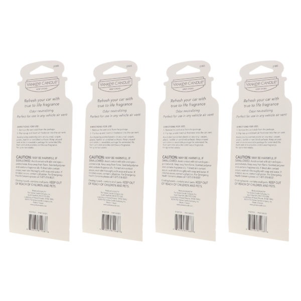 Yankee Candle Vent Sticks Pink Sands 4 Pack
