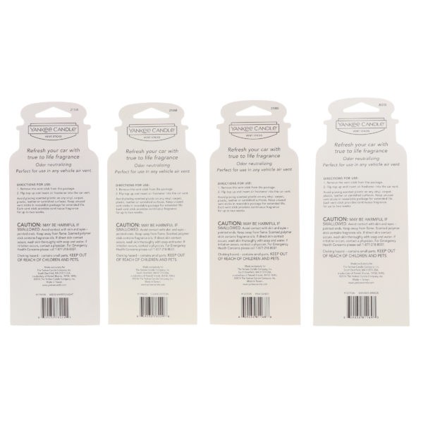 Yankee Candle Vent Sticks Variety Pack