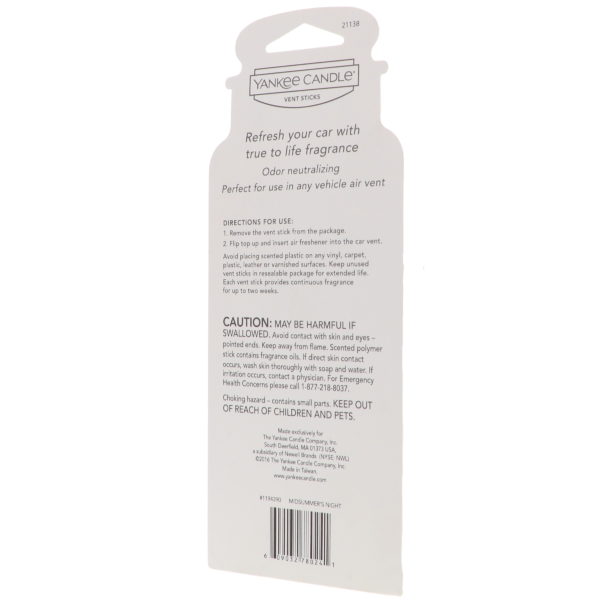 Yankee Candle Vent Sticks Midsummer Night