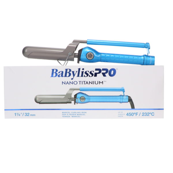 BaBylissPRO Nano Titanium 1 1/4" Marcel Curling Iron