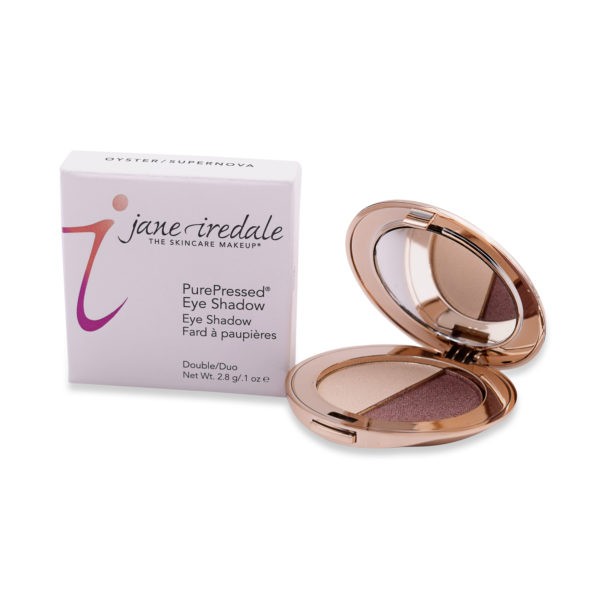 jane iredale PurePressed Eye Shadow Duo Oyster/Supernova  0.1 oz