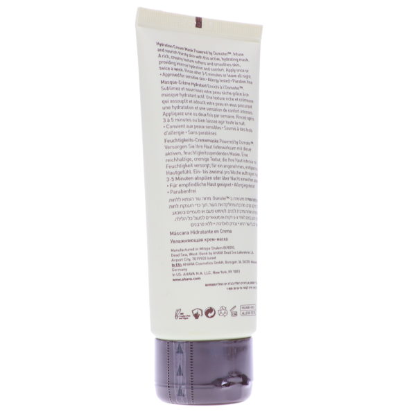 Ahava Time To Hydrate Hydration Cream Mask 3.4 oz