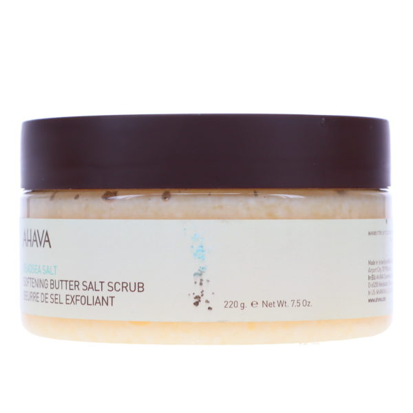 Ahava Softening Butter Dead Sea Salt Scrub 8 oz.