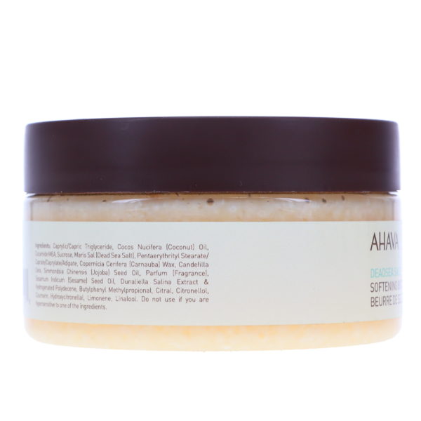 Ahava Softening Butter Dead Sea Salt Scrub 8 oz.