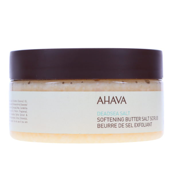 Ahava Softening Butter Dead Sea Salt Scrub 8 oz.