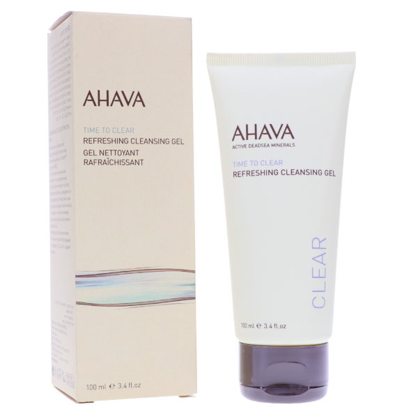 Ahava Time to Clear Refreshing Cleansing Gel 3.4 oz