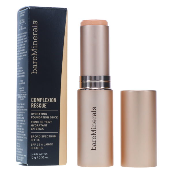 bareMinerals Complexion Rescue Hydrating Foundation Stick Broad Spectrum SPF 25 Vanilla 02 0.35 oz