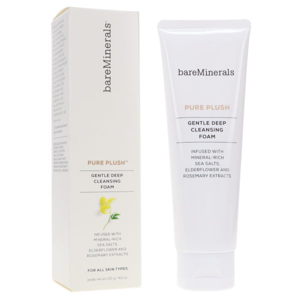 bareMinerals Pure Plush Gentle Deep Cleansing Foam 4.2 oz