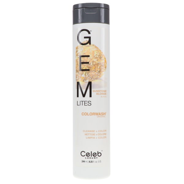 Celeb Luxury Gemlites Sunstone Colorwash Shampoo 8.25 oz