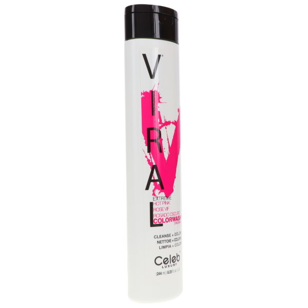 Celeb Luxury Viral Extreme Hot Pink Color Wash Shampoo 8.25 oz