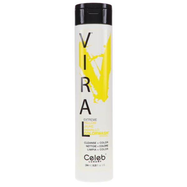 Celeb Luxury Viral Extreme Yellow Color Wash Shampoo 8.25 oz