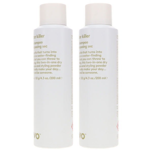 EVO Water Killer Dry Shampoo 4.3 oz 2 Pack