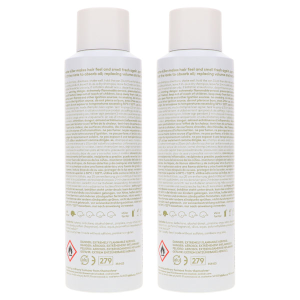 EVO Water Killer Dry Shampoo 4.3 oz 2 Pack