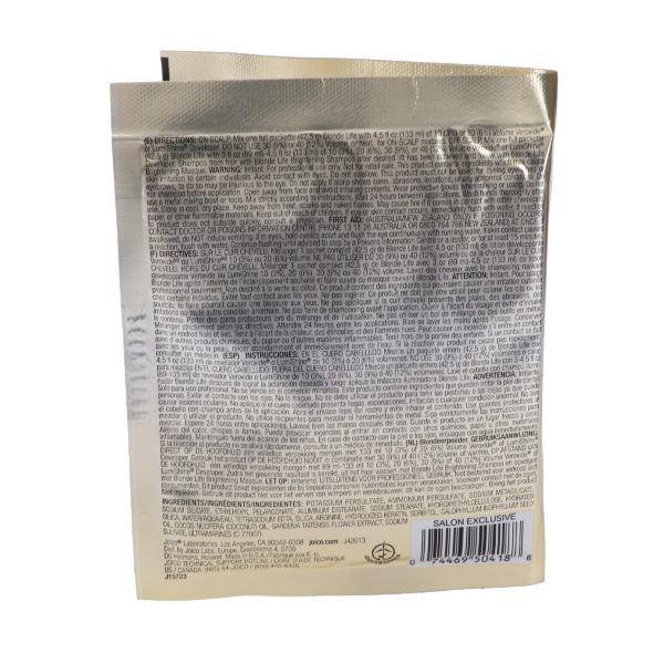 Joico Blonde Life Powder Lightener 1.5 oz 4 Pack