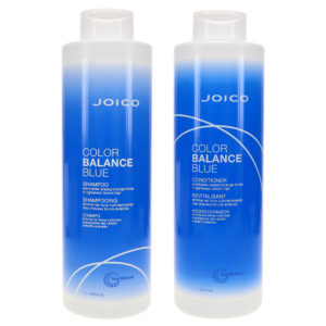 Joico Color Balance Shampoo Blue 33.8 oz & Color Balance Conditioner Blue 33.8 oz Combo Pack