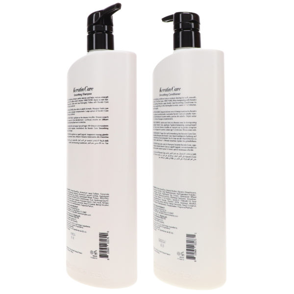 Keratin Complex Keratin Care Shampoo 33.8 oz & Keratin Care Conditioner 33.8 oz Combo Pack with Comb