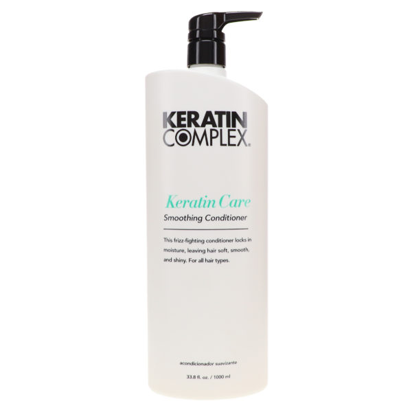 Keratin Complex Keratin Care Shampoo 33.8 oz & Keratin Care Conditioner 33.8 oz Combo Pack with Comb